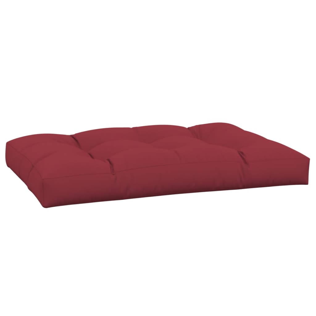 Palettenkissen Anthrazit 50x50x12 cm Stoff