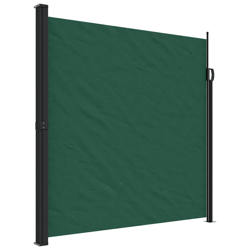 Seitenmarkise Ausziehbar Schwarz 100x300 cm