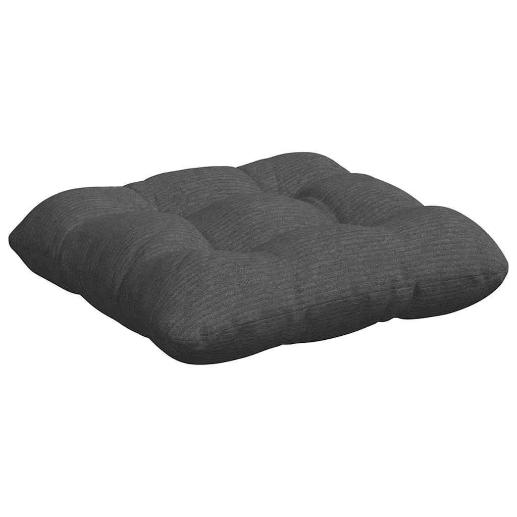 Sitzkissen 4 pcs Hellgrau 40 x 40 cm Cordstoff
