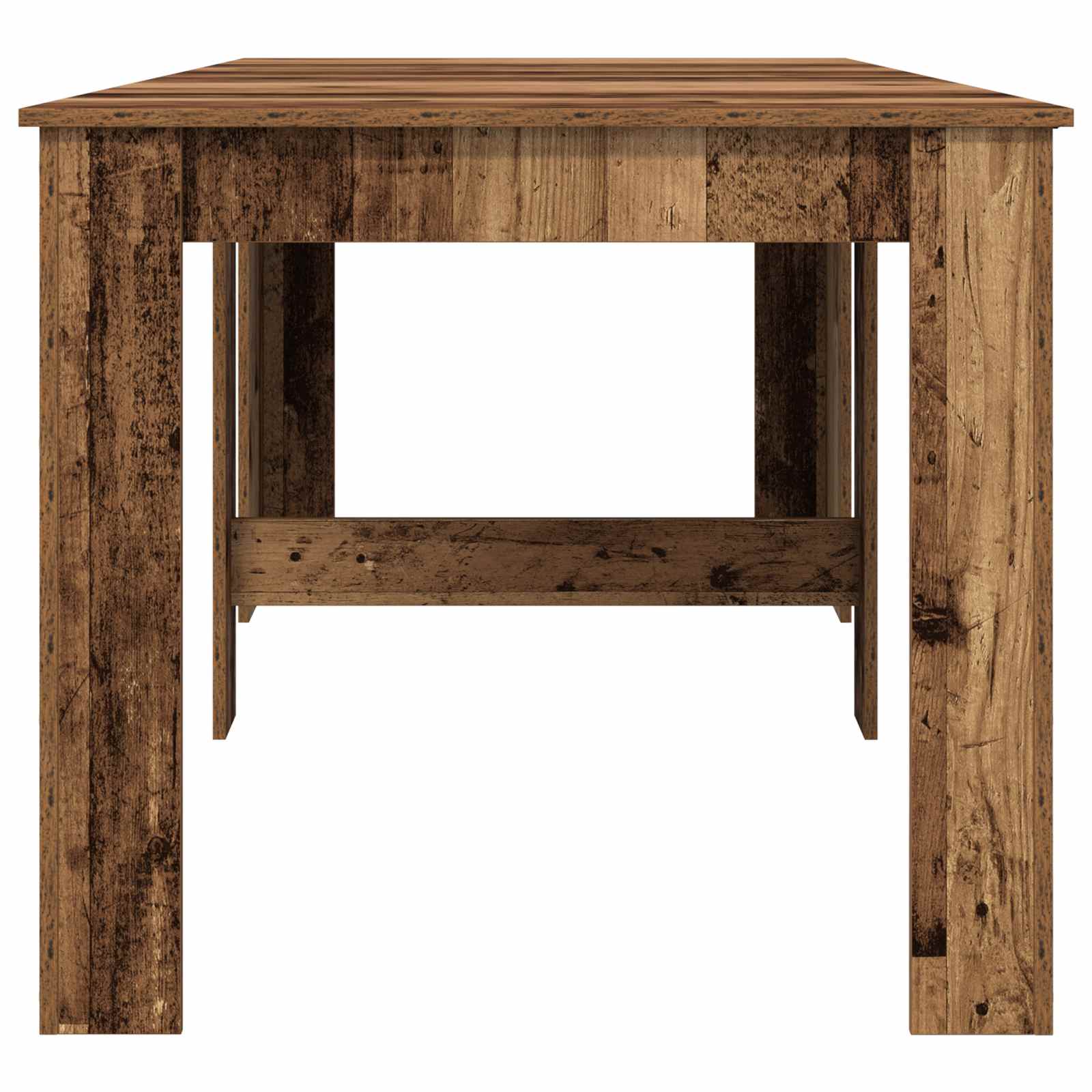 Esstisch 180 x 85 x 75 cm Holzwerkstoff Schwarze Eiche