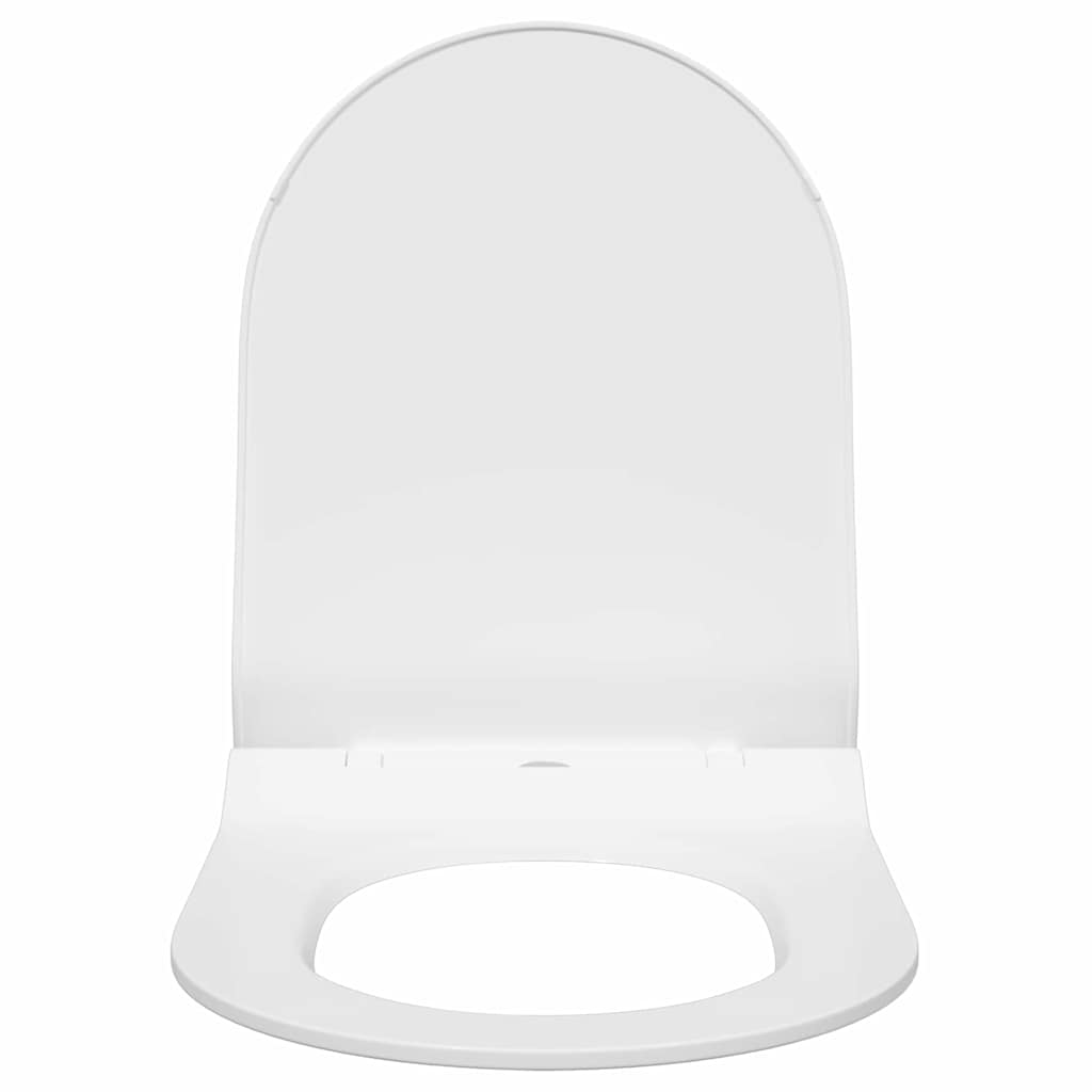 Toilettensitz Verstellbar Weiß 50 x 36,5 x 5 cm Polypropylen