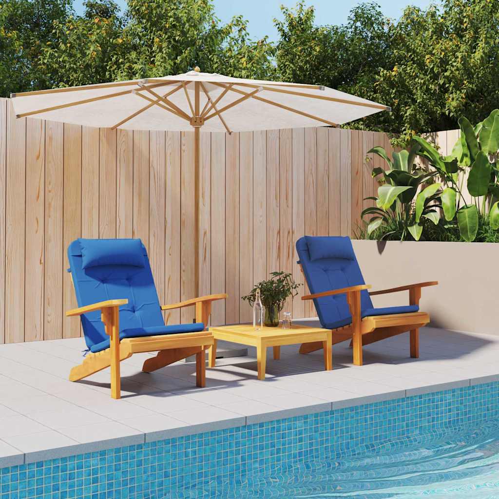 Adirondack-Auflagen 2 Stk. Hellblau Oxford-Gewebe