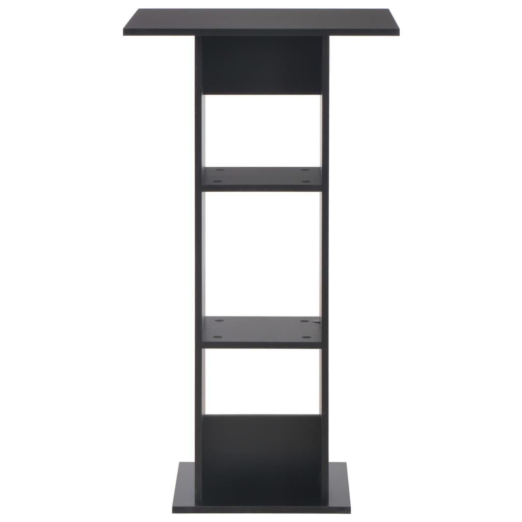 Bartisch Weiß 60x60x110 cm