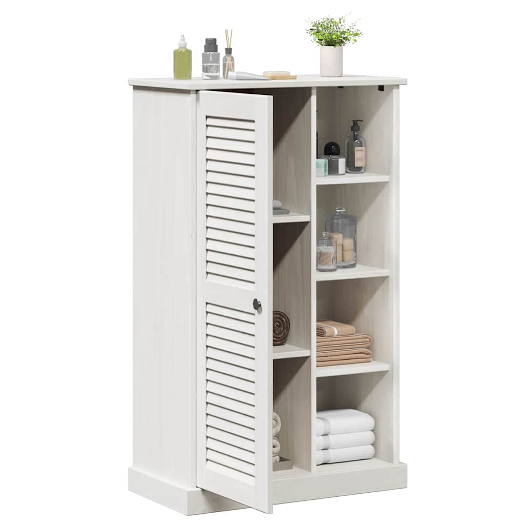 Badezimmerschrank VIGO Braun und Honigbraun 68 x 34 x 110 cm