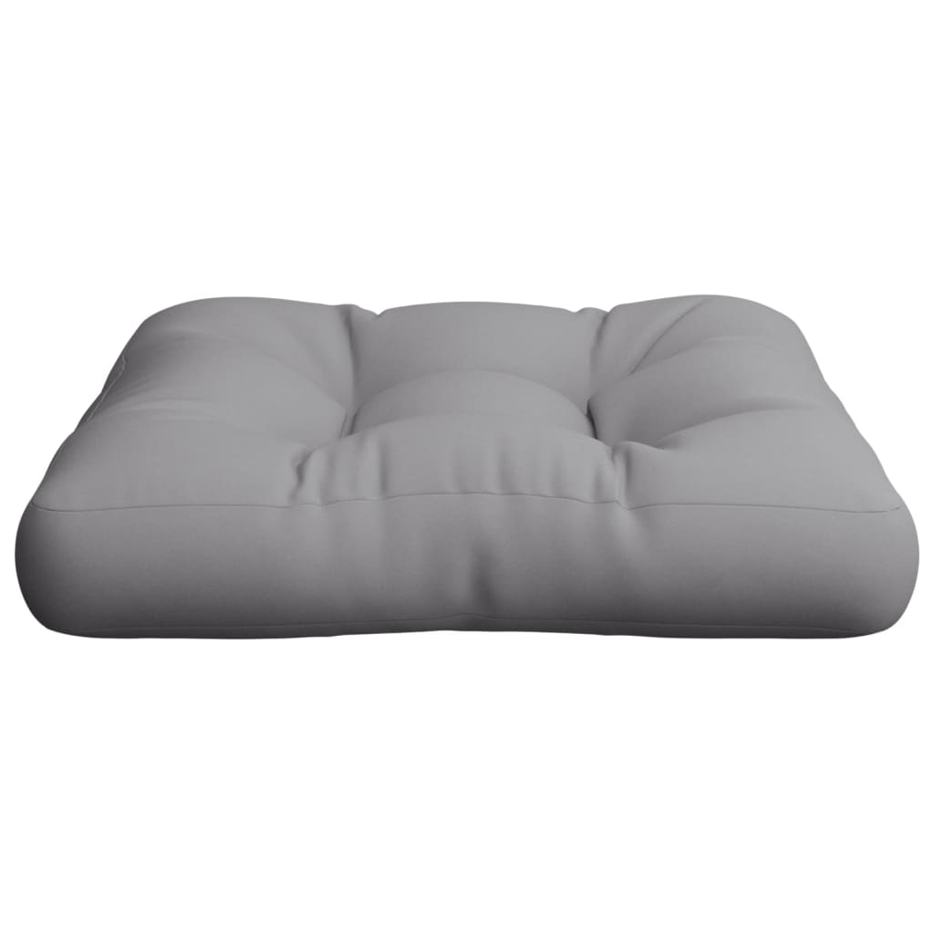 Palettenkissen Anthrazit 50x50x12 cm Stoff