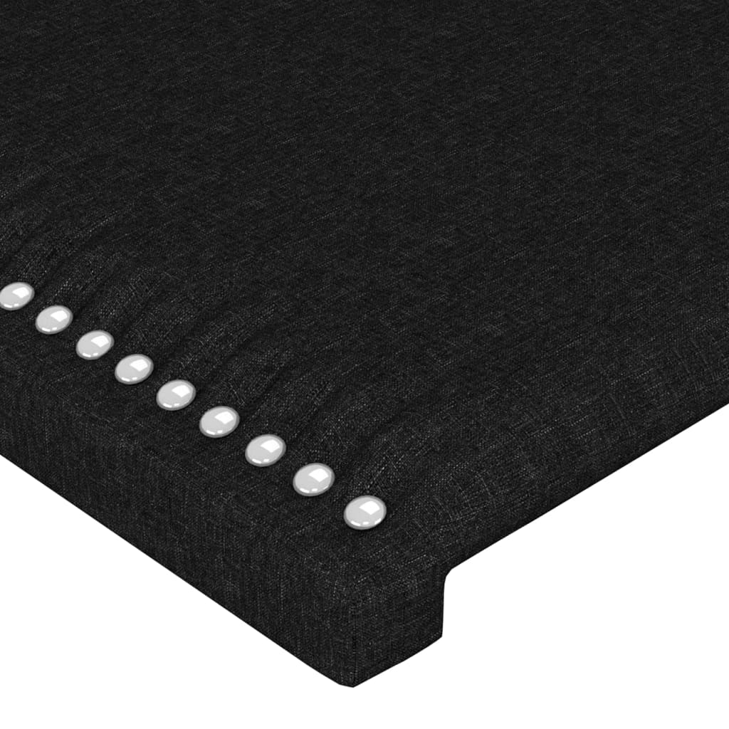 Kopfteil mit Ohren Dunkelgrau 83x23x78/88 cm Stoff