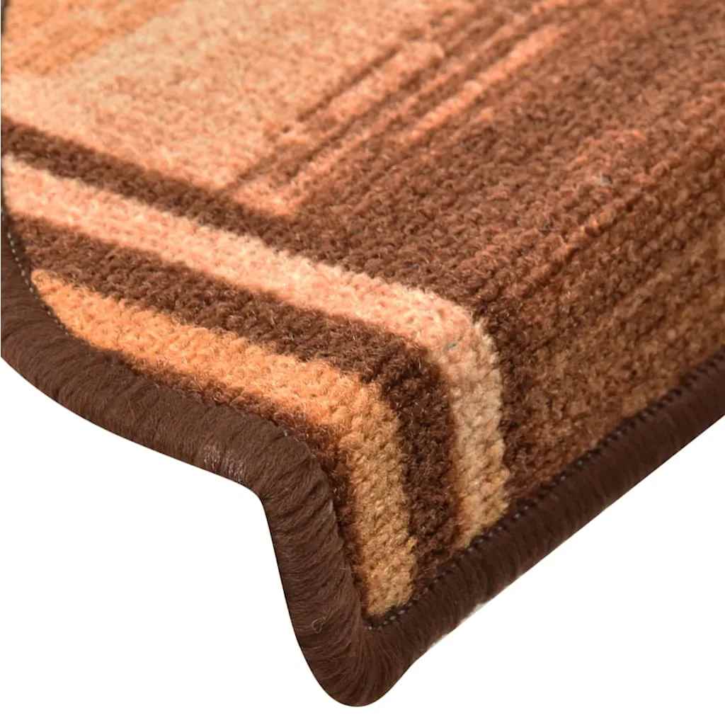 Stufenmatten Selbstklebend 5 Stk. 65x21x4 cm Rot