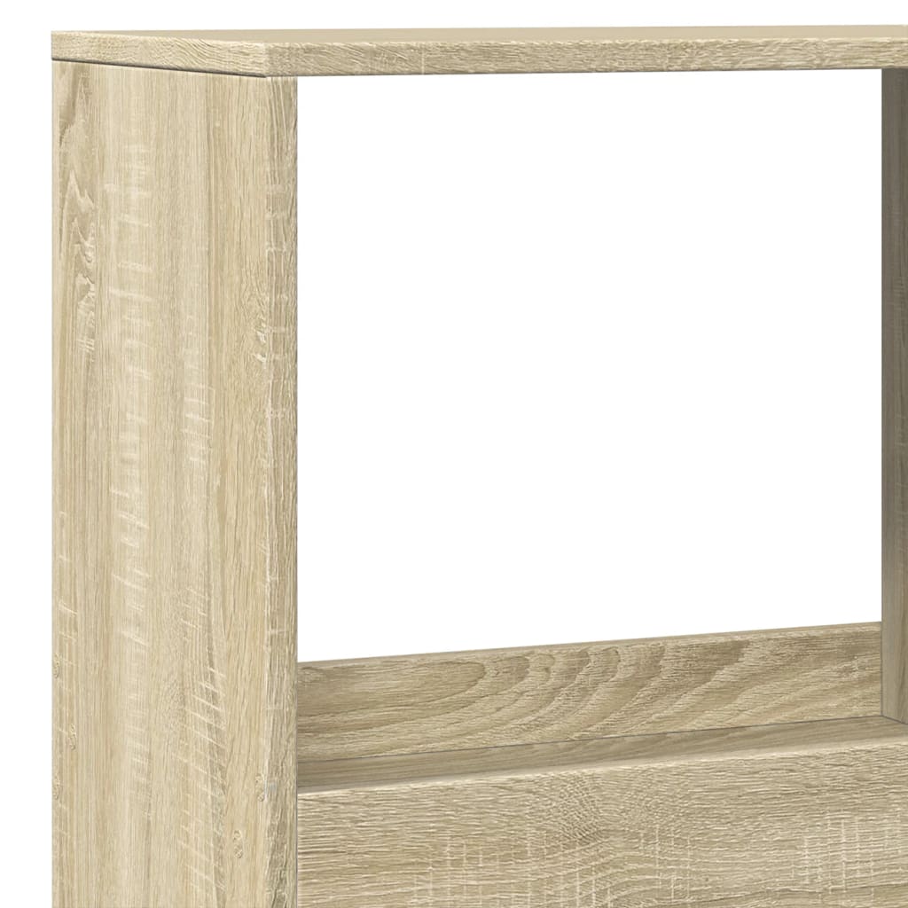 Bücherregal Weiß 100x33x135 cm Holzwerkstoff