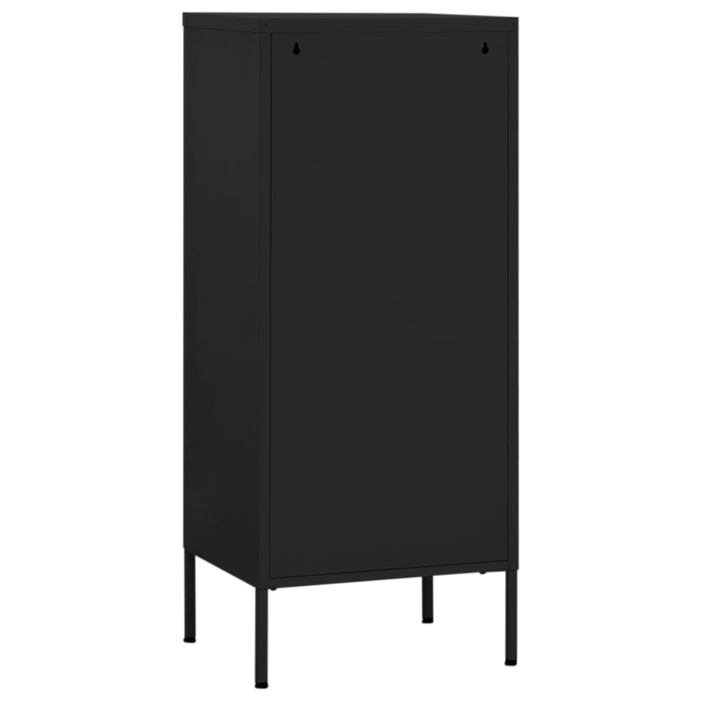 Beistellschrank Olivgrün 42,5x35x101,5 cm Stahl