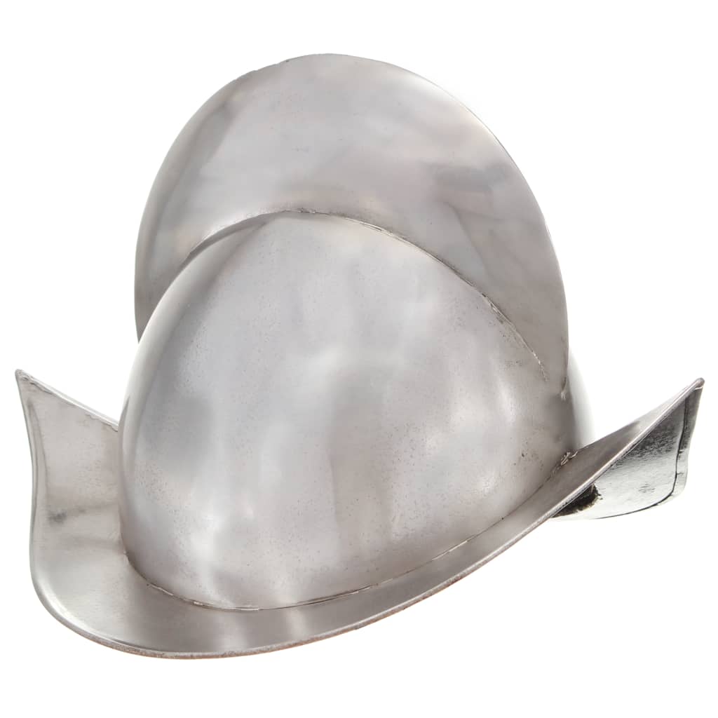 Preußische Pickelhaube Antik Replik für LARP Schwarz Stahl