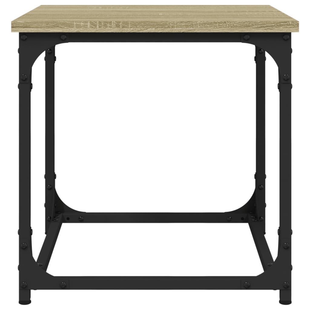Beistelltisch Schwarz 40x40x40 cm Holzwerkstoff