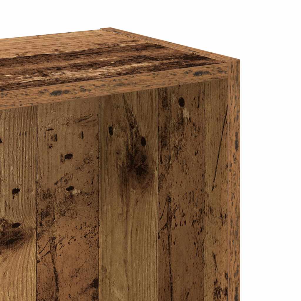Bücherregal Weiß 40x24x75 cm Holzwerkstoff