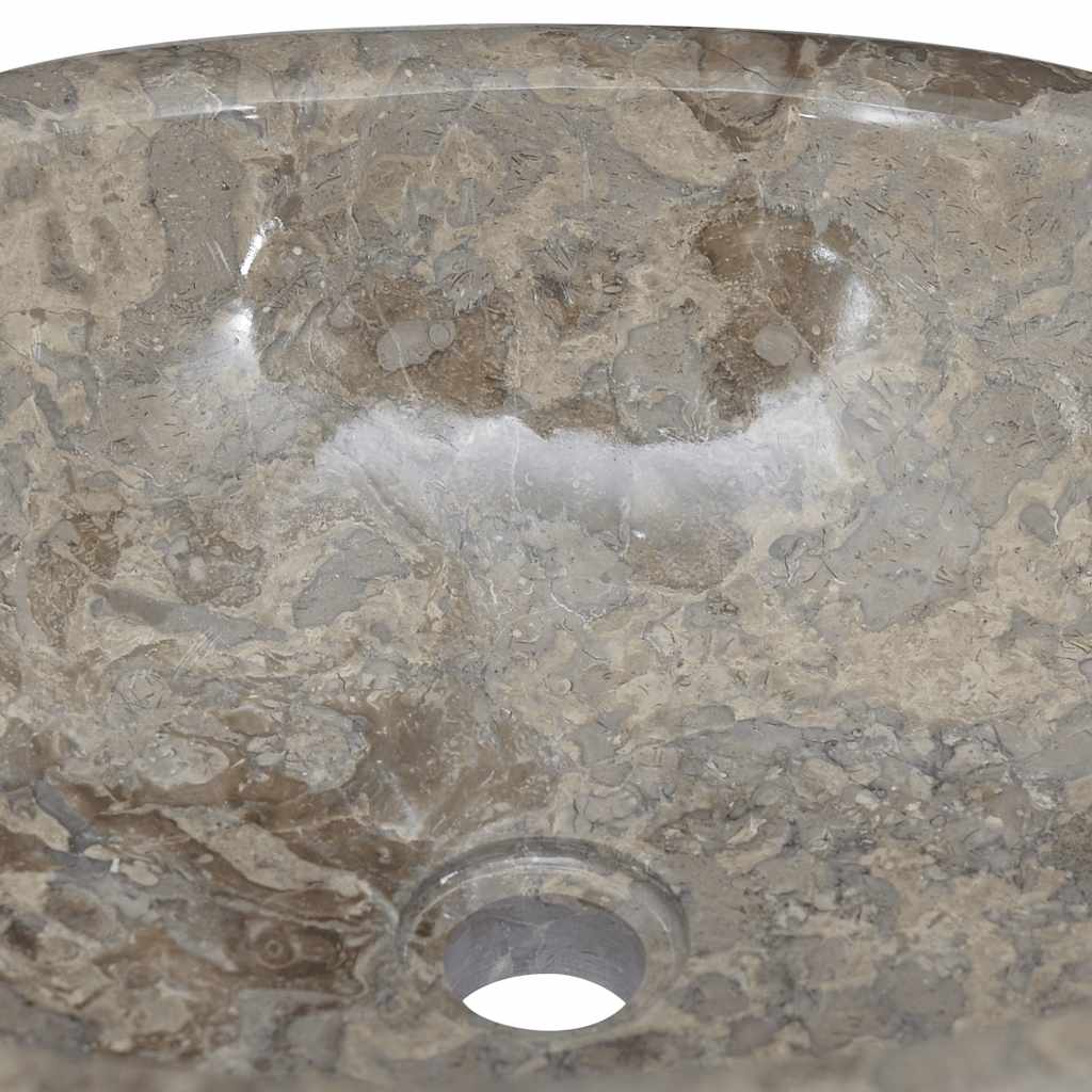 Waschbecken Creme 53x40x15 cm Marmor
