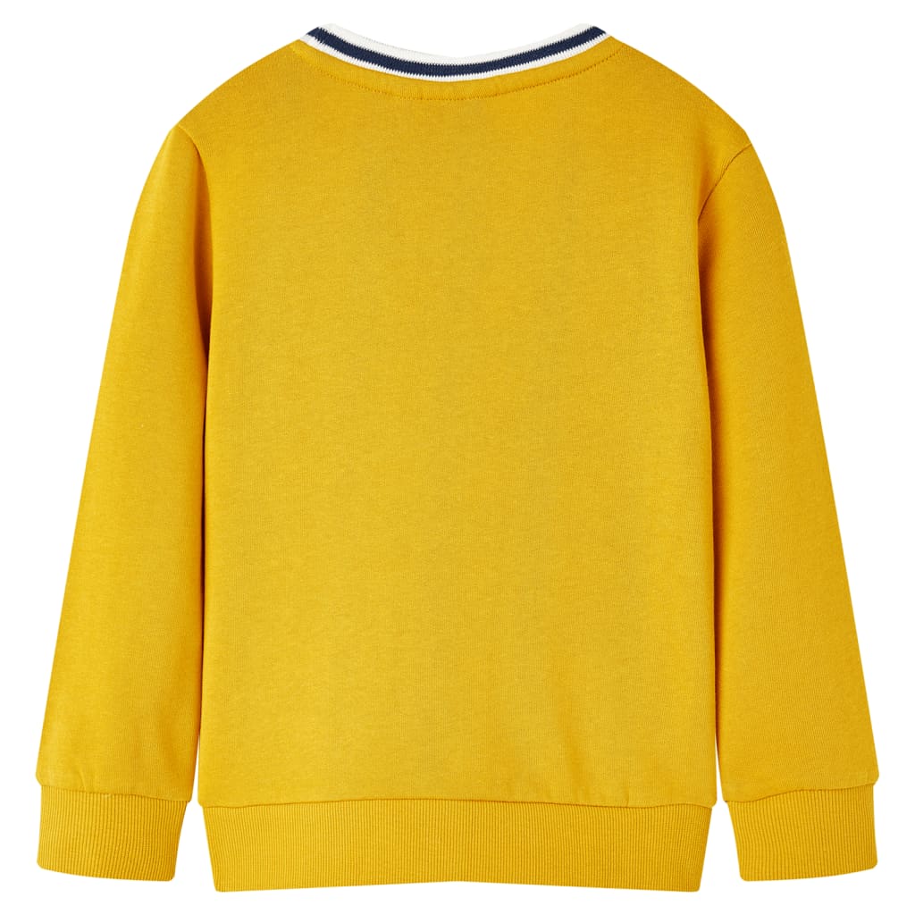 Kinder-Sweatshirt Marineblau Melange 92
