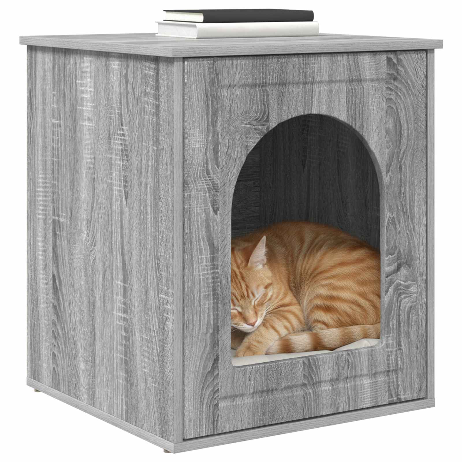 Katzenhaus Weiß 53 x 52 x 62 cm Holzwerkstoff