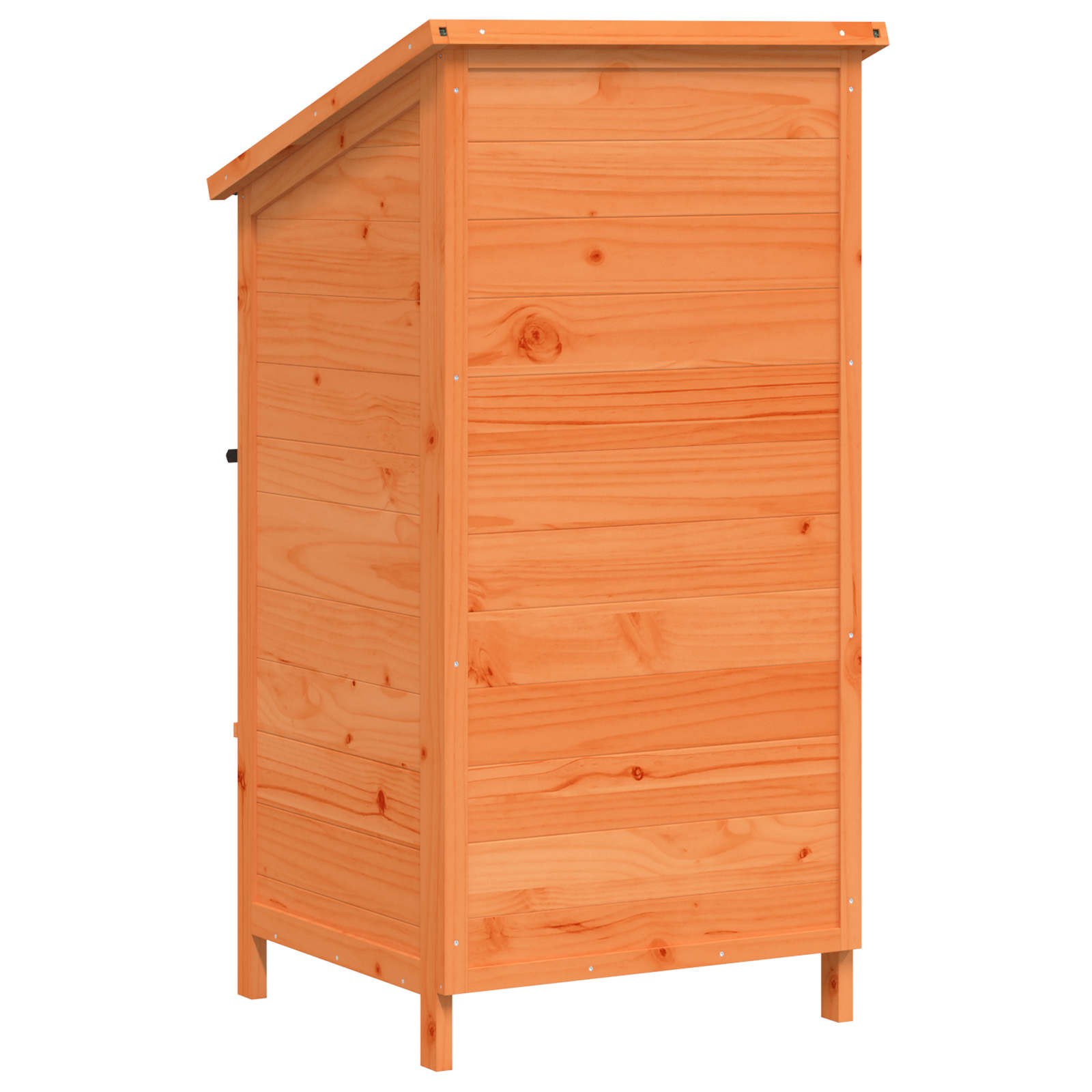 Gartenschuppen Natur 59 x 56 x 113,5 cm Massivholz aus Fichte