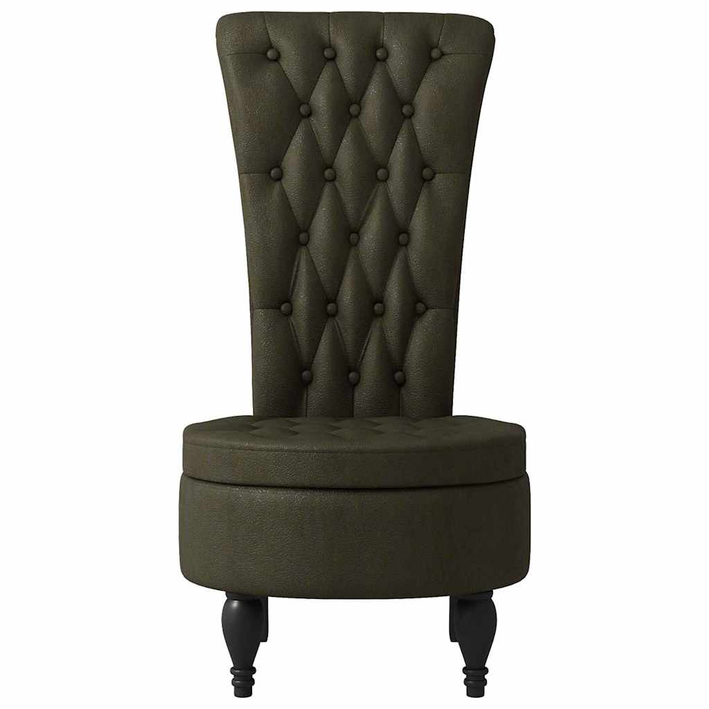 Schlafsessel Braun 56,5 x 70 x 110 cm Kunstwildleder