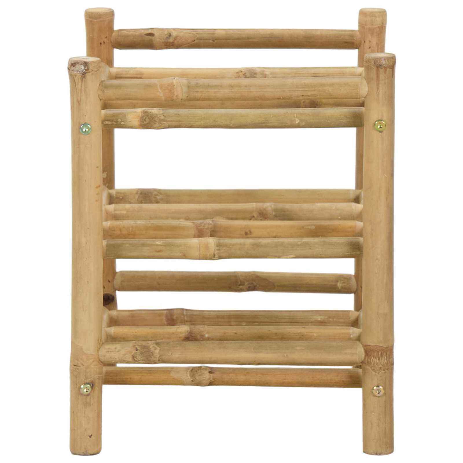 Weinregal Natur 32,5 x 29,5 x 36 cm Bambus
