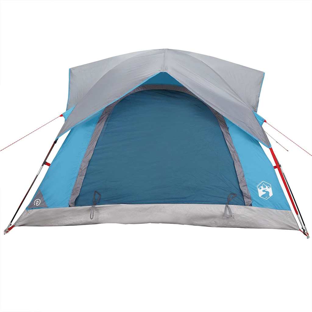 Campingzelt 4 Personen Grün Wasserdicht
