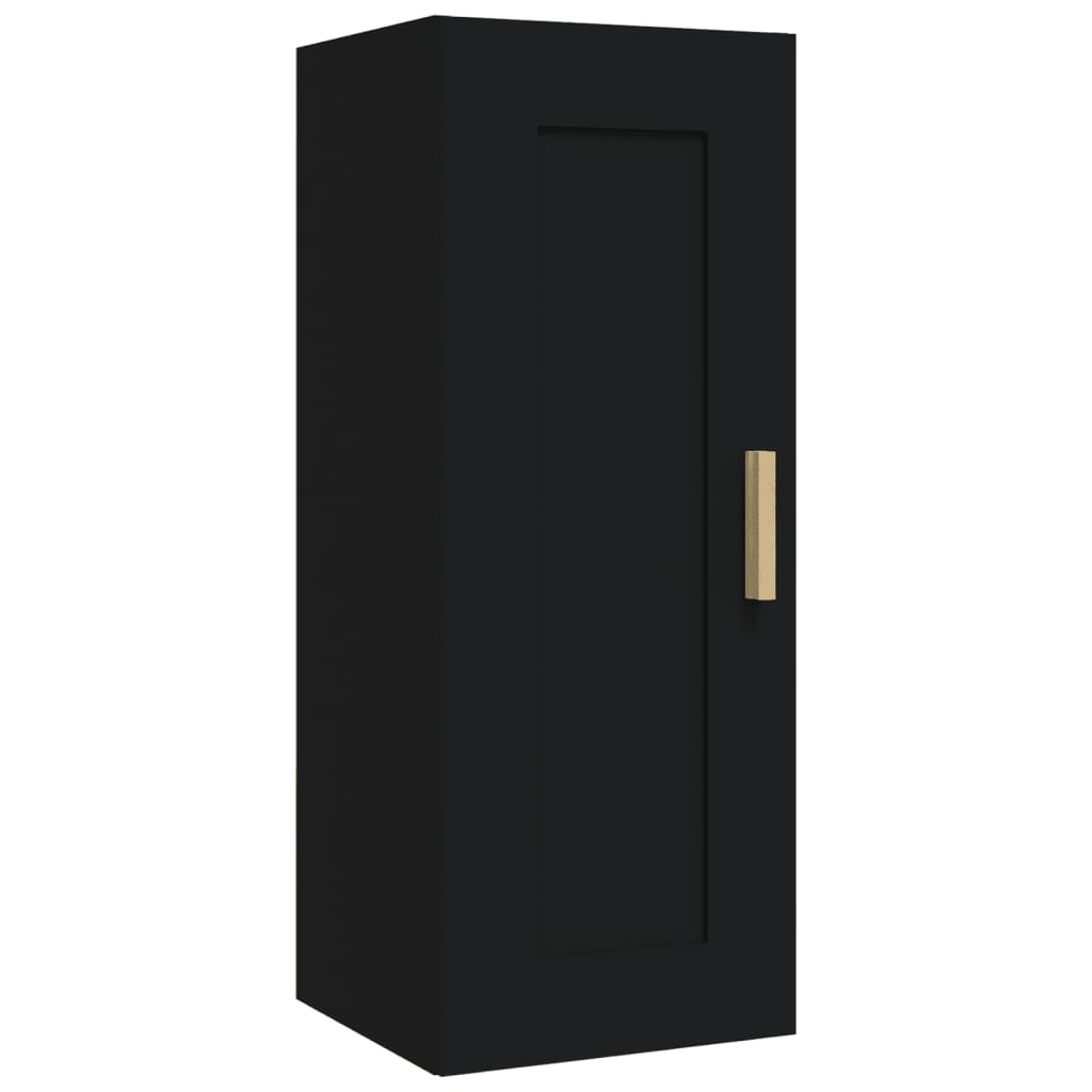 Wandschrank Weiß 35x34x90 cm Holzwerkstoff