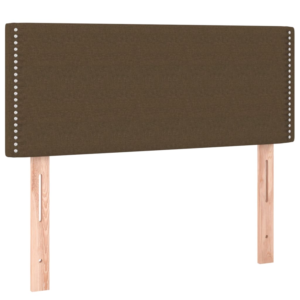 Kopfteil Dunkelgrau 80 x 5 x 118/128 cm Stoff