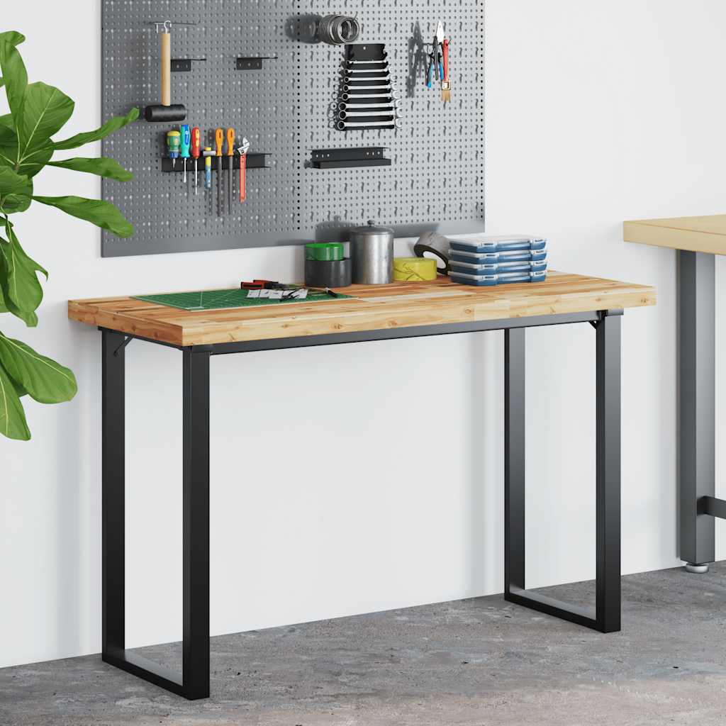 Schreibtischplatte Unbehandelt 60x50x2 cm Massivholz Akazie