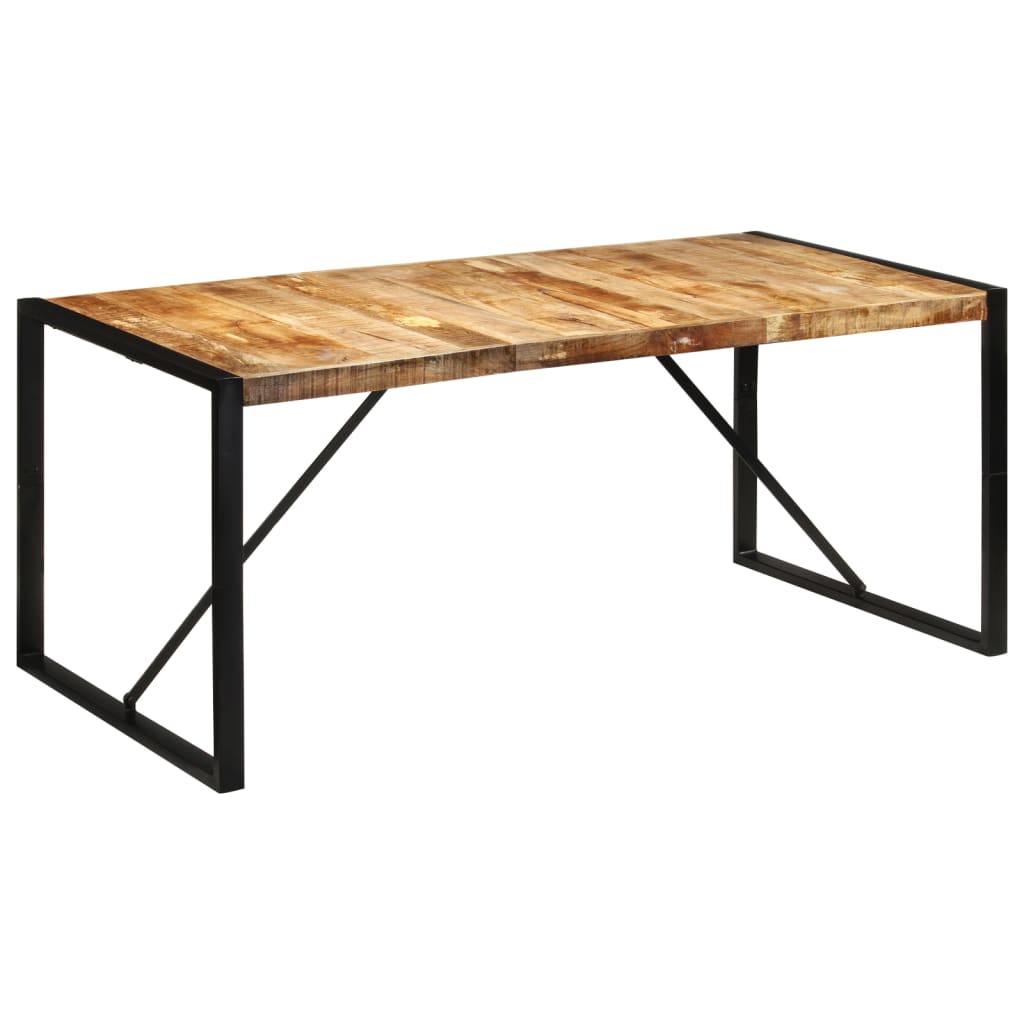 Esstisch Raues Massives Mangoholz 180 cm