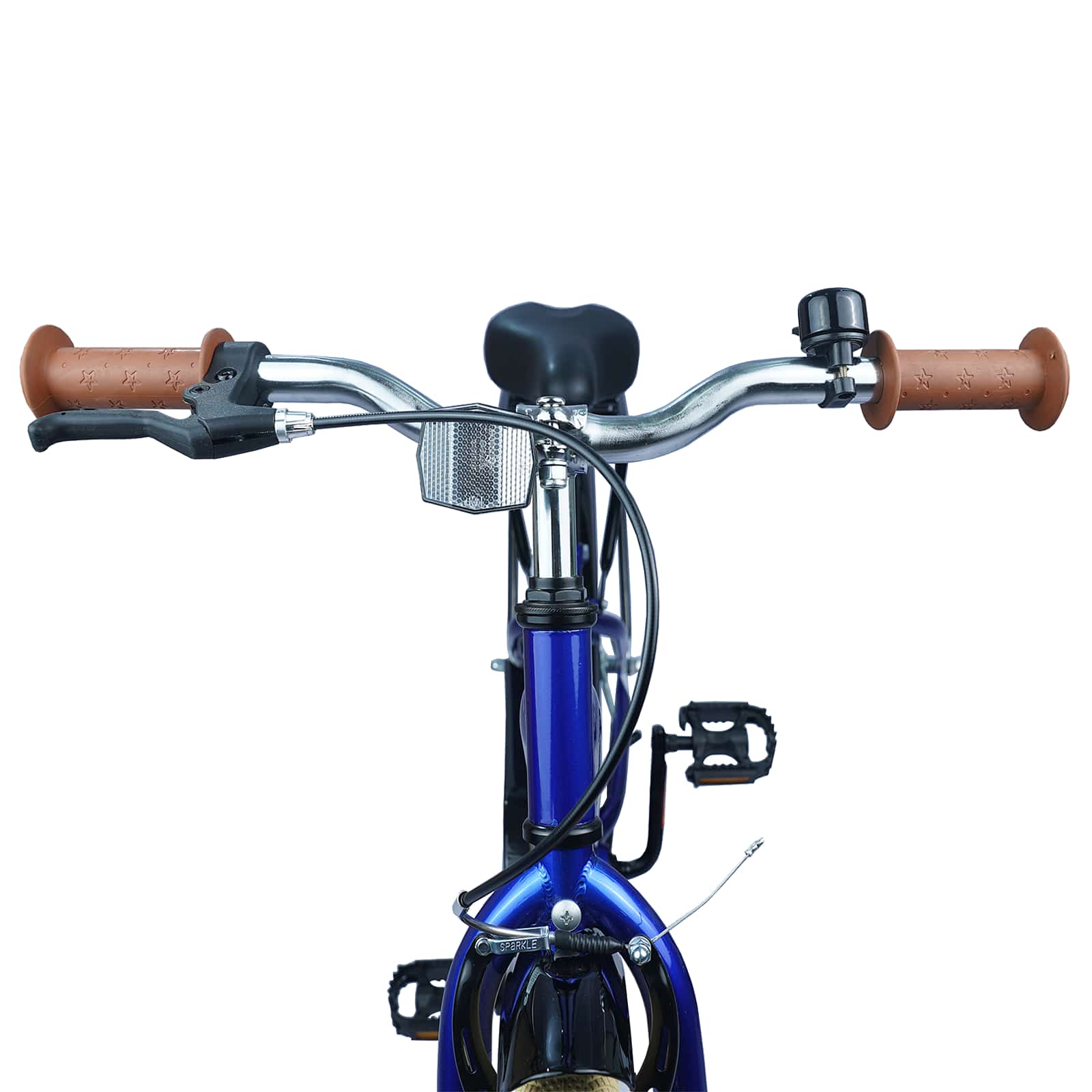Kinderfahrrad 12 Zoll für 2-4 Jahre alt Schwarz