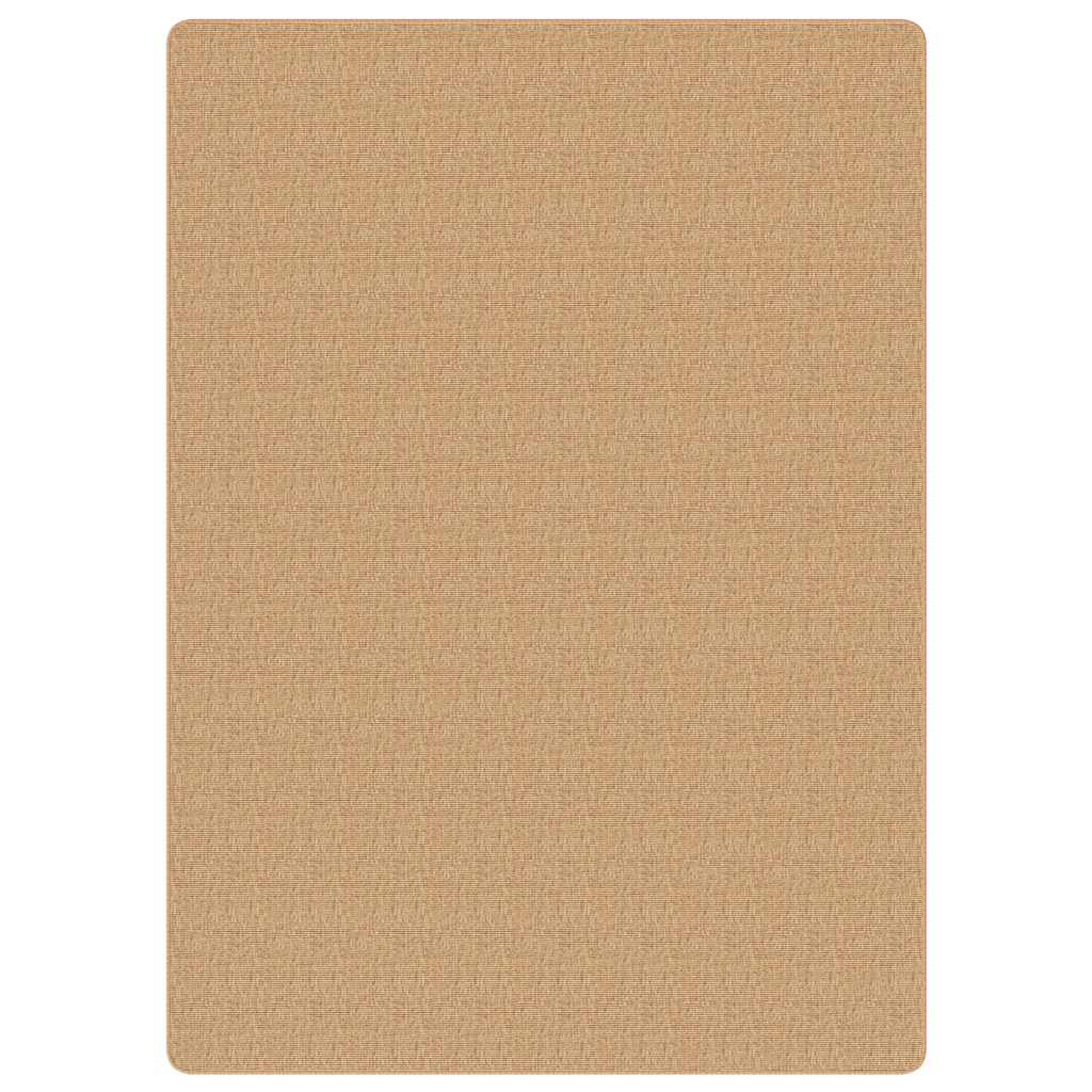 Teppich Jute mit Latexrücken 70x130 cm Natur