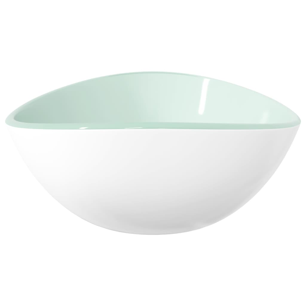 Waschbecken Hartglas 54,5x35x15,5 cm Transparent