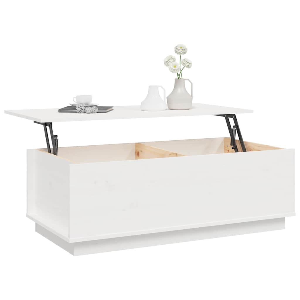 Couchtisch 100x50x35 cm Massivholz Kiefer