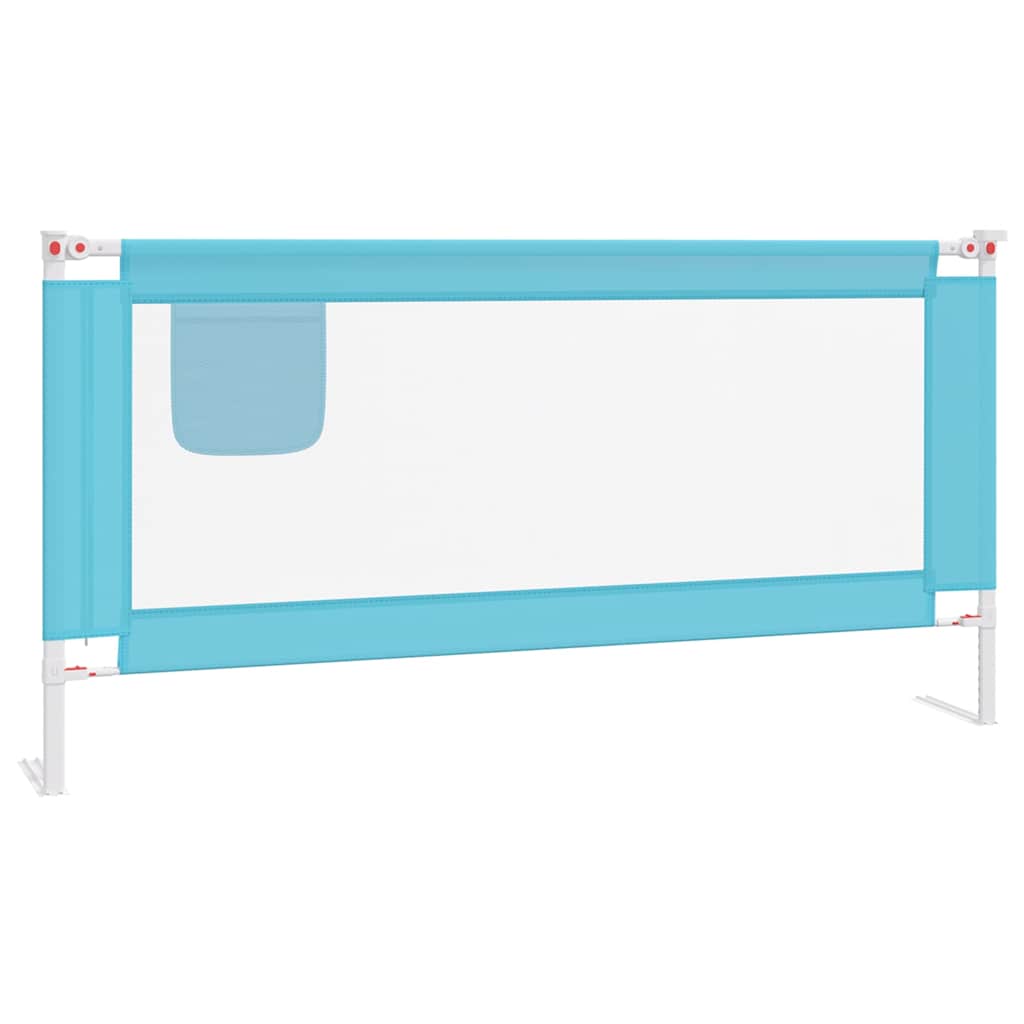 Kleinkind-Bettschutzgitter Grün 90x25 cm Stoff