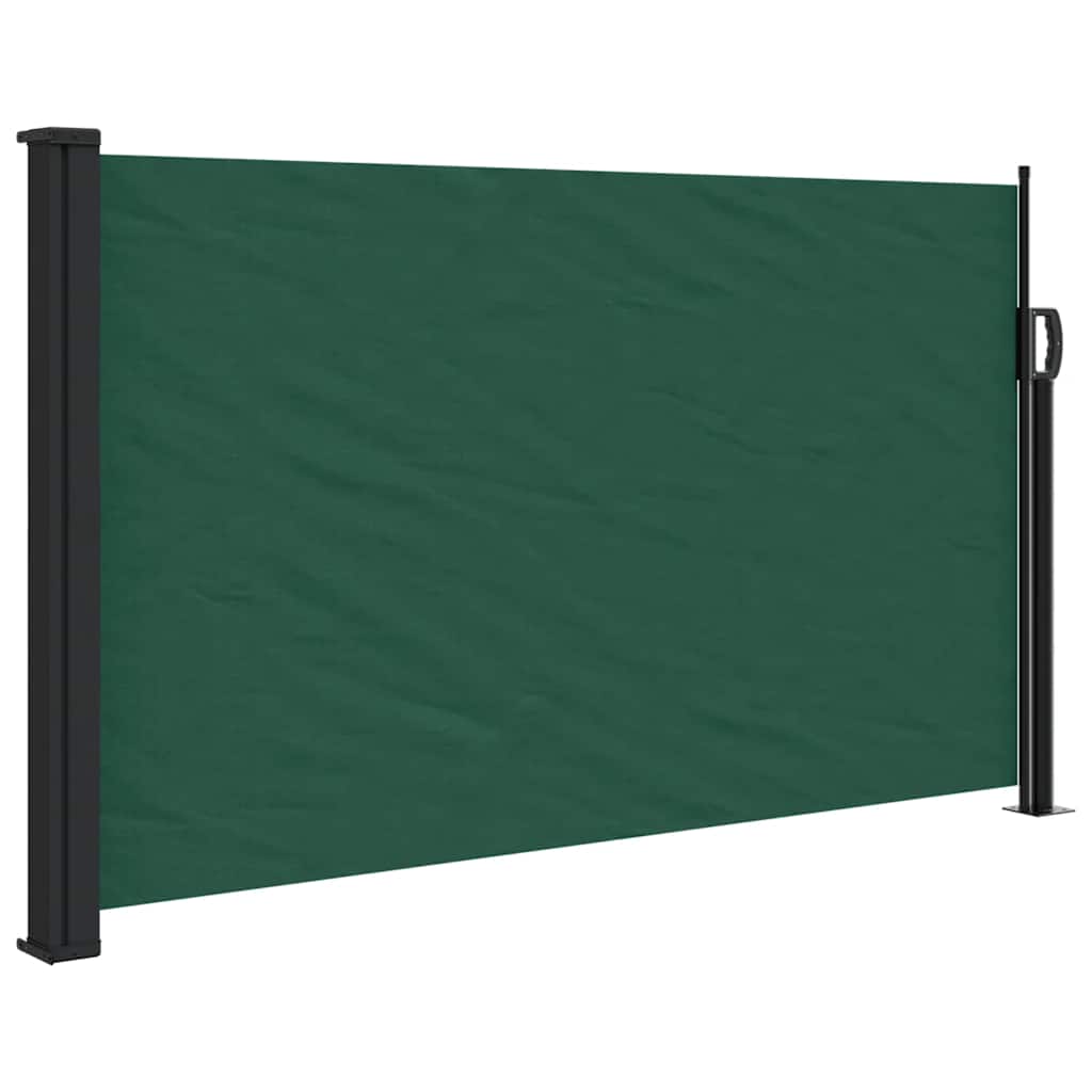 Seitenmarkise Ausziehbar Schwarz 100x300 cm