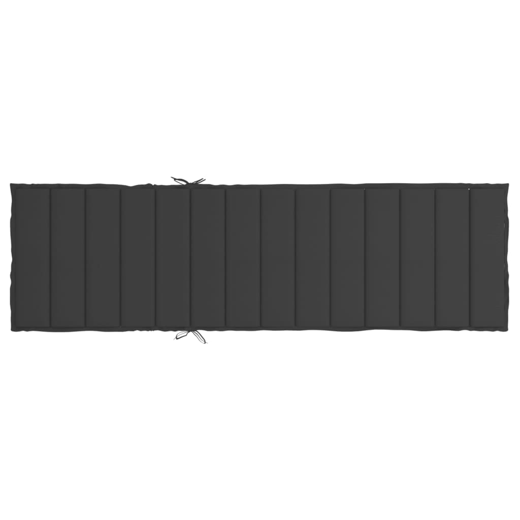 Liege-Kissen Blatt Blattmuster 200 x 70 x 3 cm Oxford-Stoff