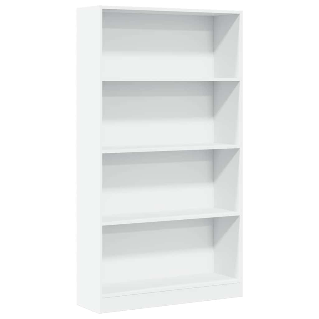 Bücherregal Weiß 40x24x75 cm Holzwerkstoff