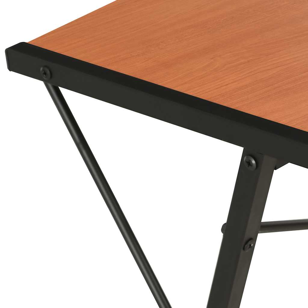 Schreibtisch mit Regal Weiß 116×50×93 cm