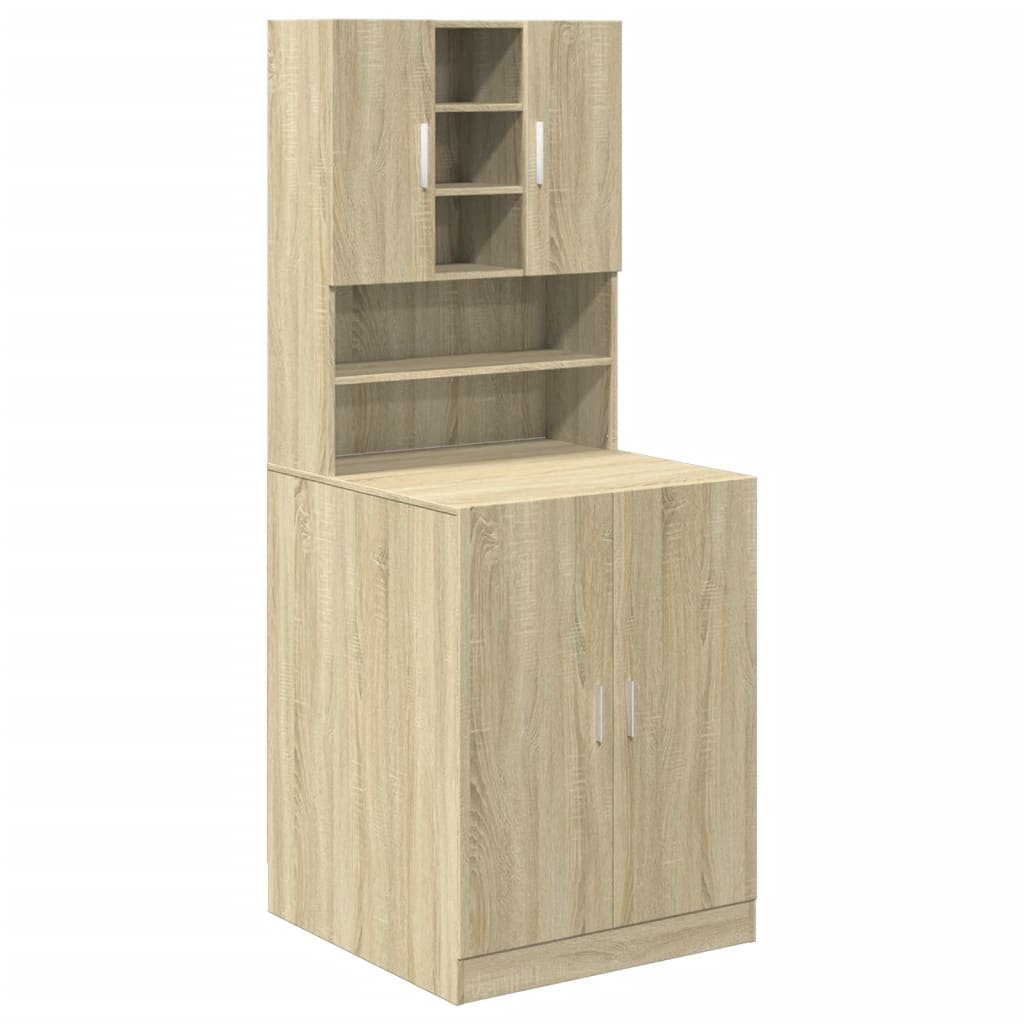Waschmaschinenschrank Weiß
