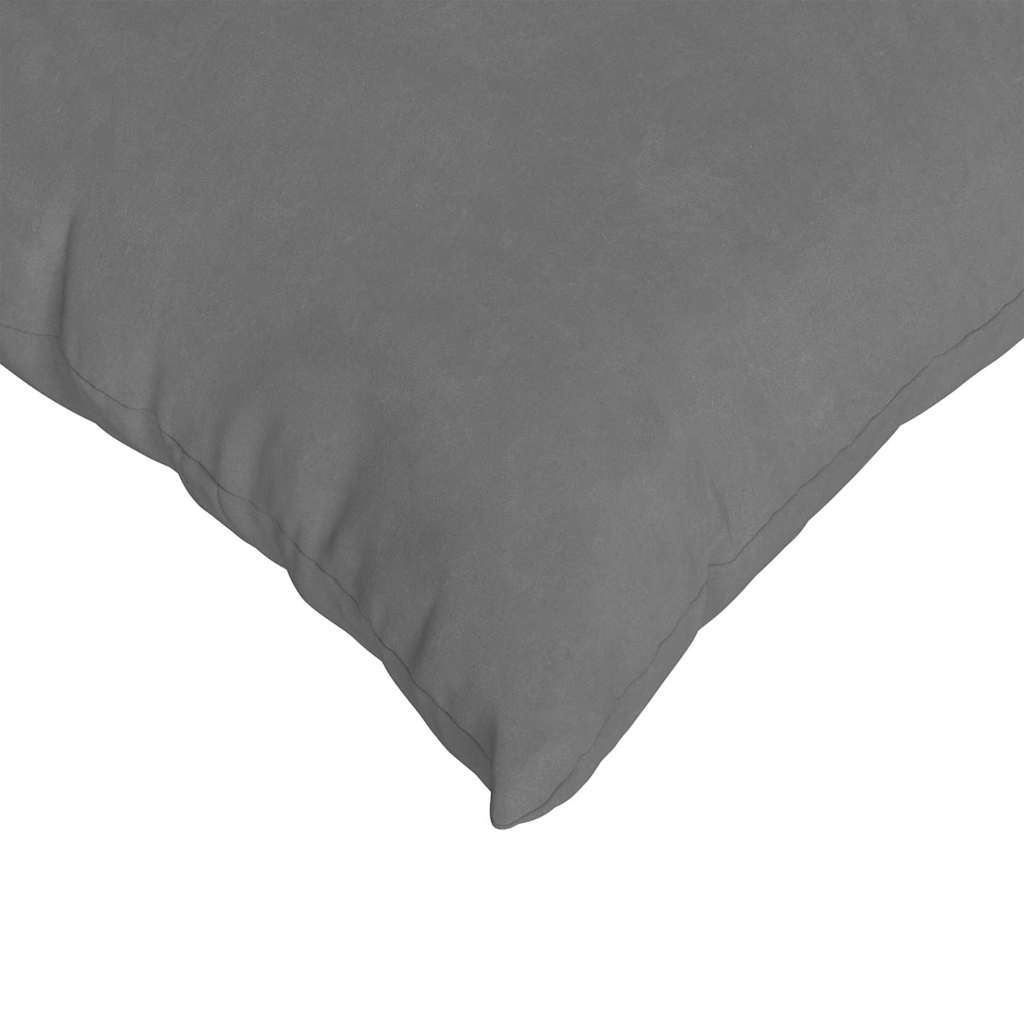 Sofakissen 2 Stück Taupe 50 x 30 cm Stoff