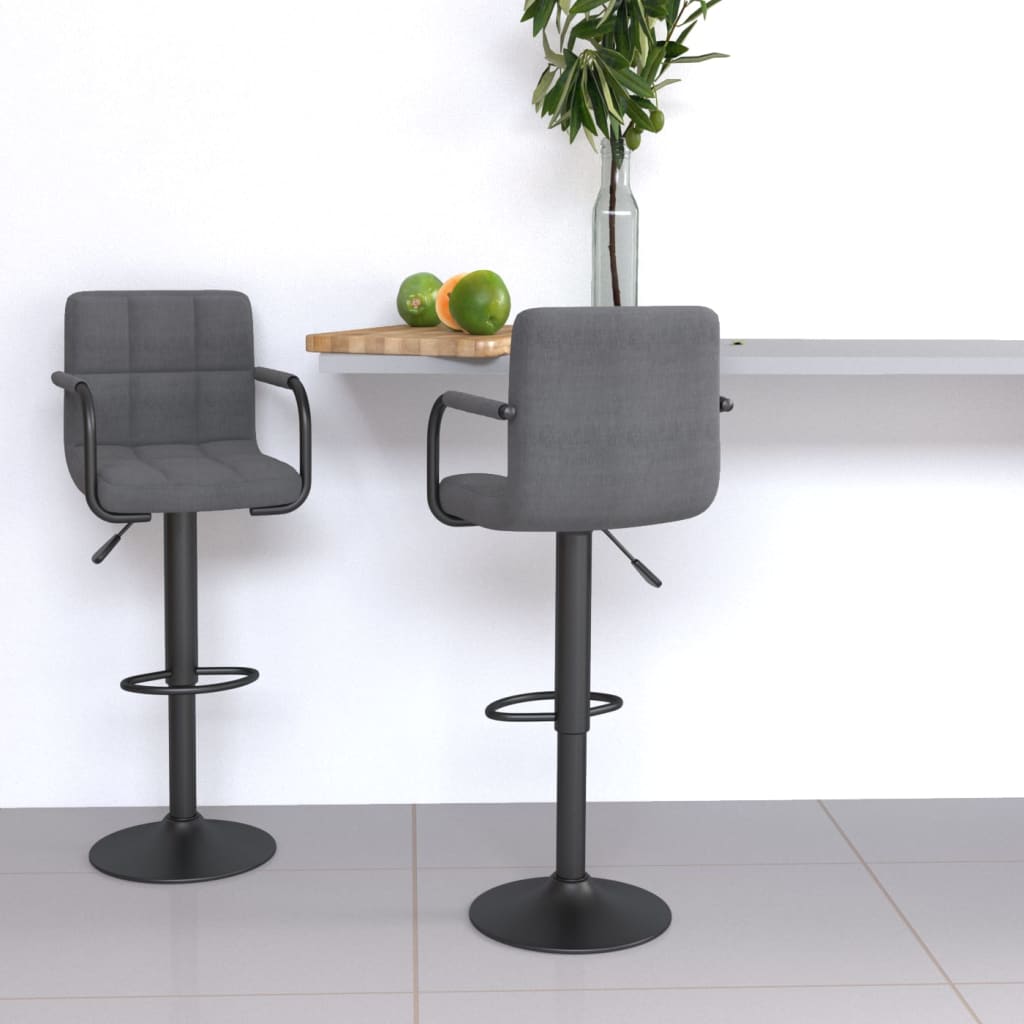 Barhocker Blau Stoff