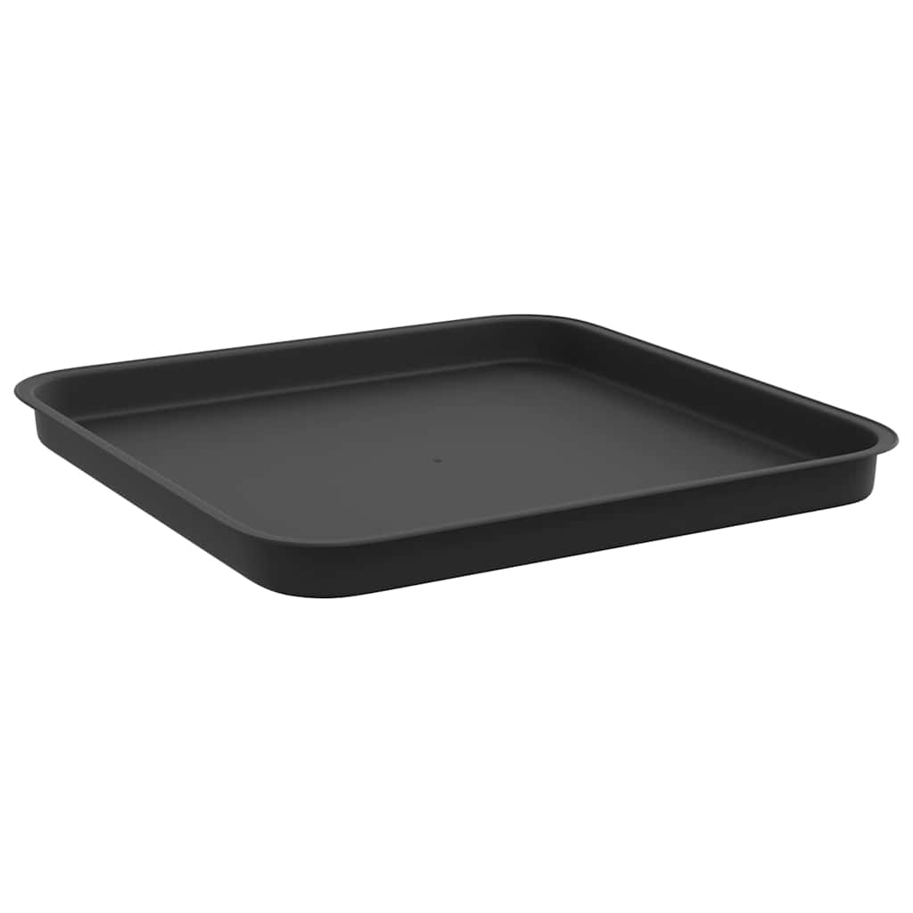 Blumentöpfe 6 pcs Ziegelrot 20 x 20 x 16 cm Kunststoff