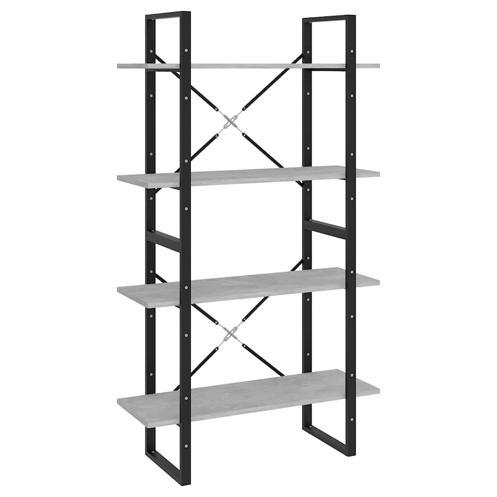 Bücherregal 2 Fächer Weiß 80x30x70 cm Holzwerkstoff