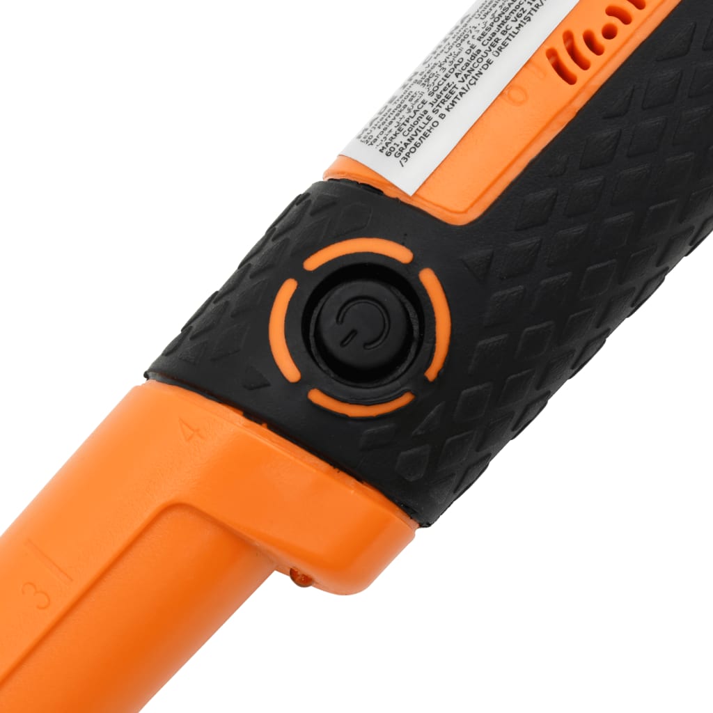 Metalldetektor-Pinpointer mit LCD-Display Schwarz und Gelb