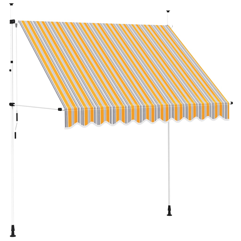 Einziehbare Markise Handbetrieben 150 cm Anthrazit