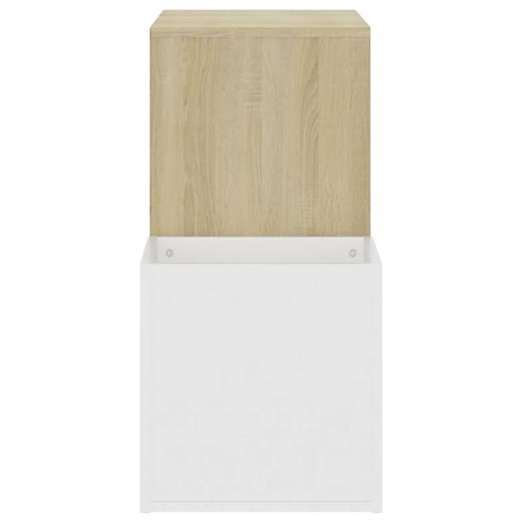 Flur-Schuhschrank Weiß 105x35,5x70 cm Holzwerkstoff