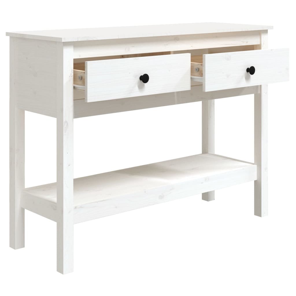 Konsolentisch 75x35x75 cm Massivholz Kiefer