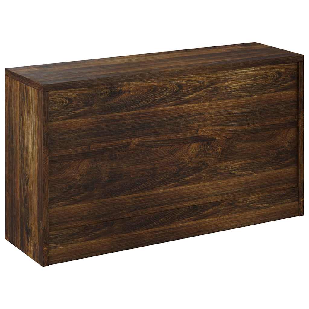 Schuhbank Eiche 80x24x45 cm