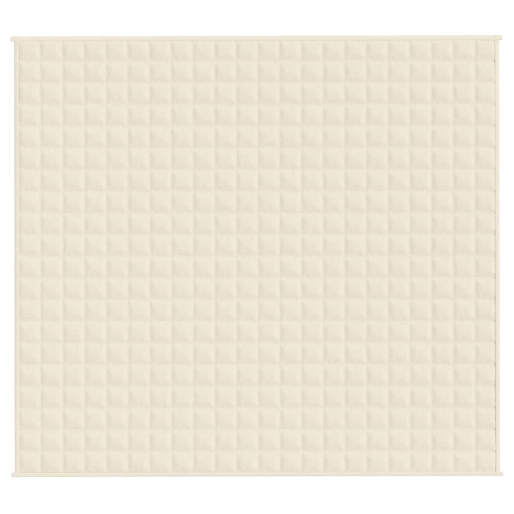 Gewichtsdecke Grau 122x183 cm 5 kg Stoff