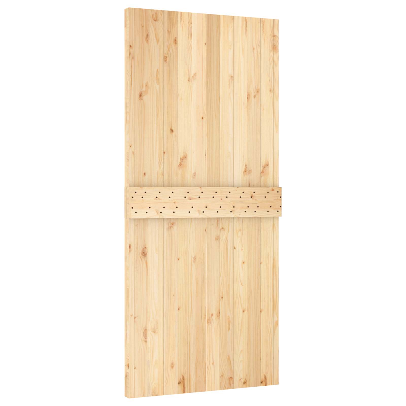 Tür NARVIK Natur 80 x 210 cm Massivkiefer