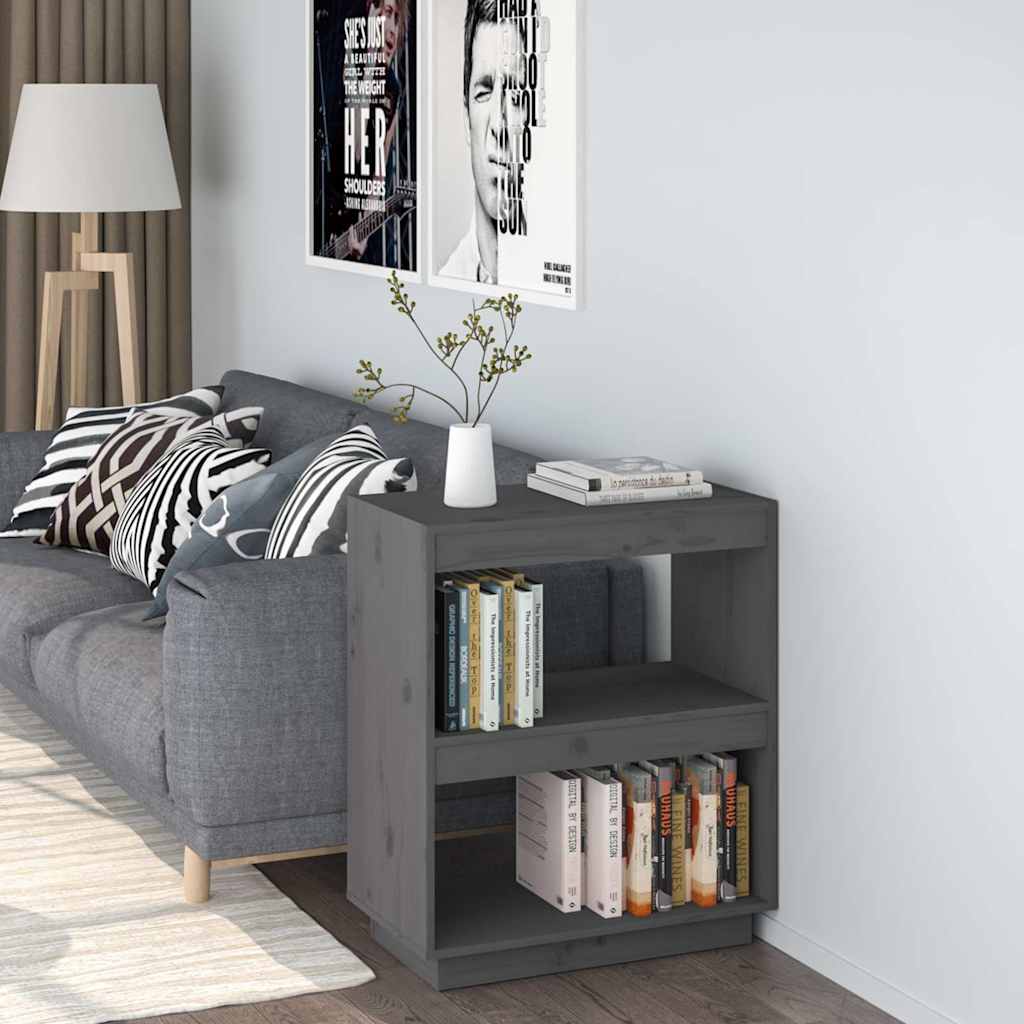 Bücherregal 40x35x71 cm Massivholz Kiefer