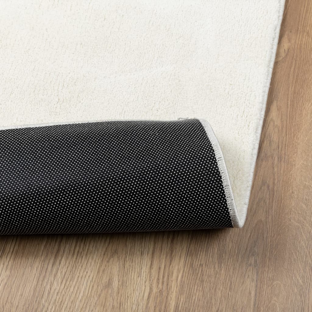 Teppich OVIEDO Kurzflor Anthrazit 120x120 cm